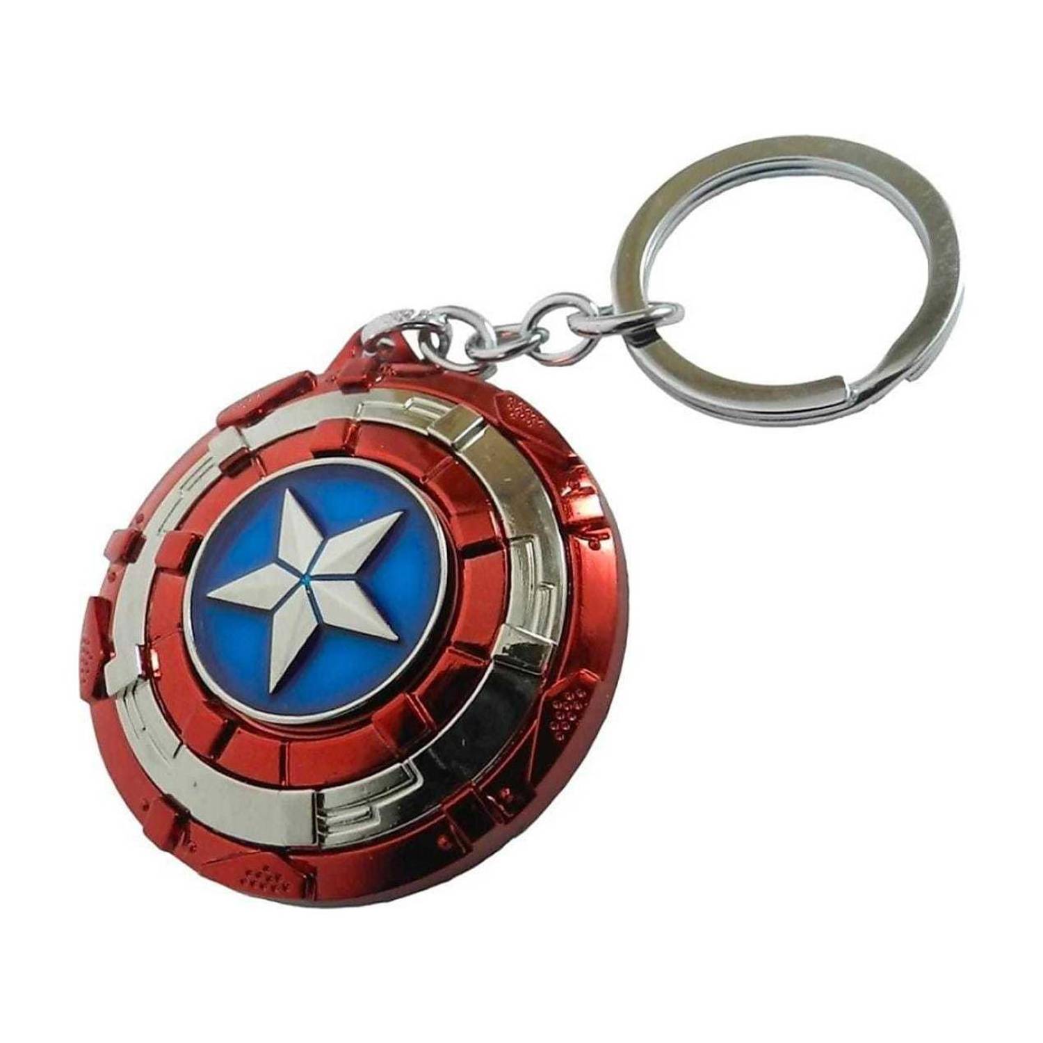NABAANI Metal Captain America Shield Keychain - Image 1