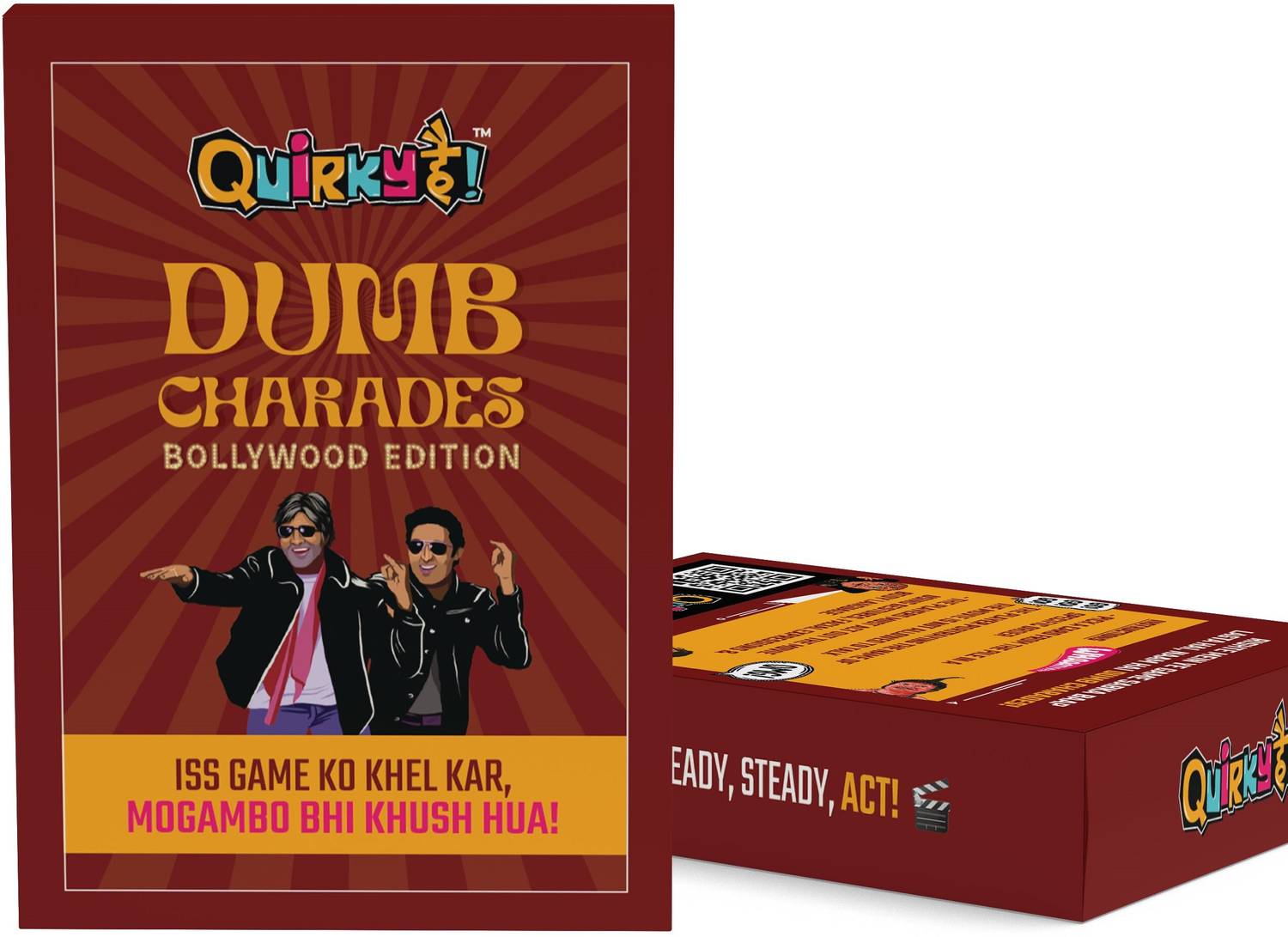 exciting Lives Bollywood Dumb Charades 350 Movie Names Teen Party Card