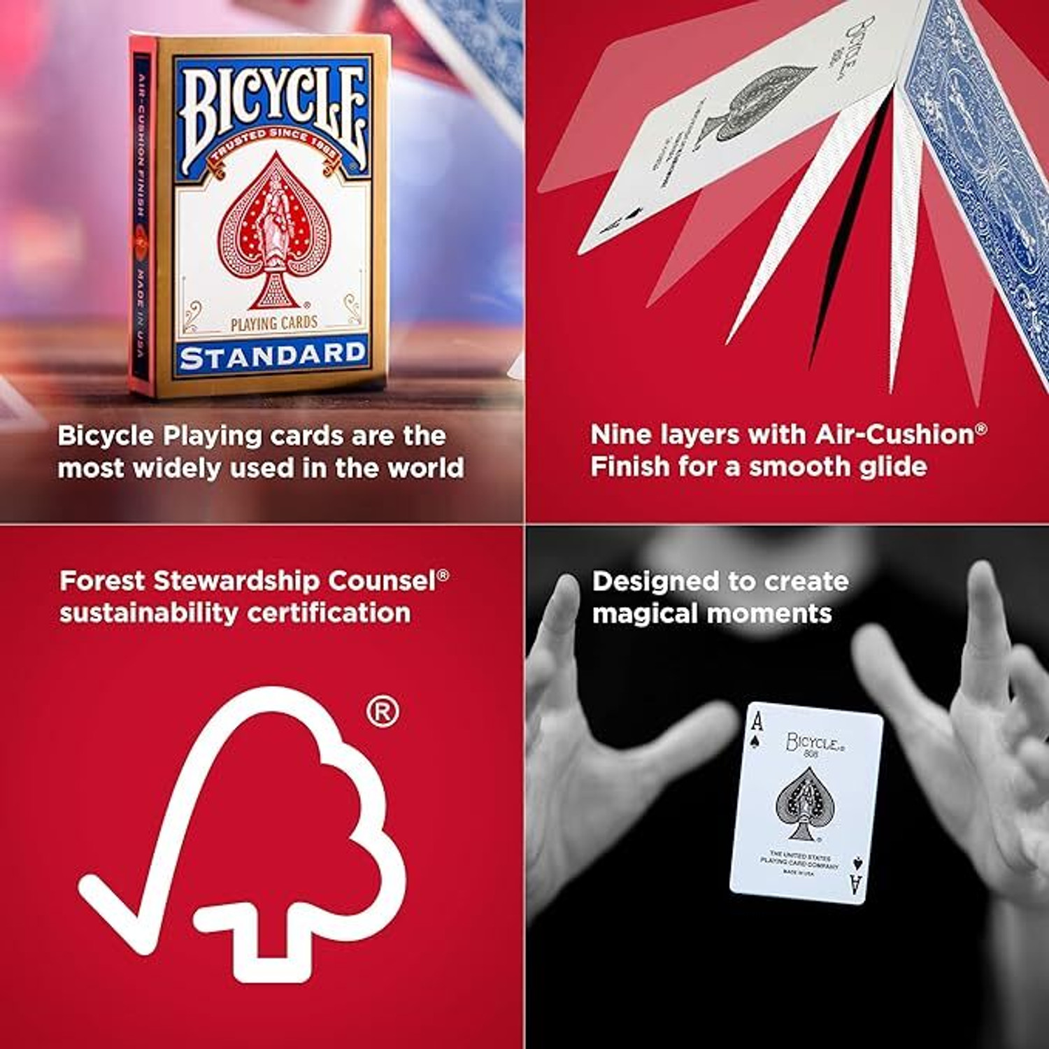 Image of Bicycle Standard Rider Playing Cards