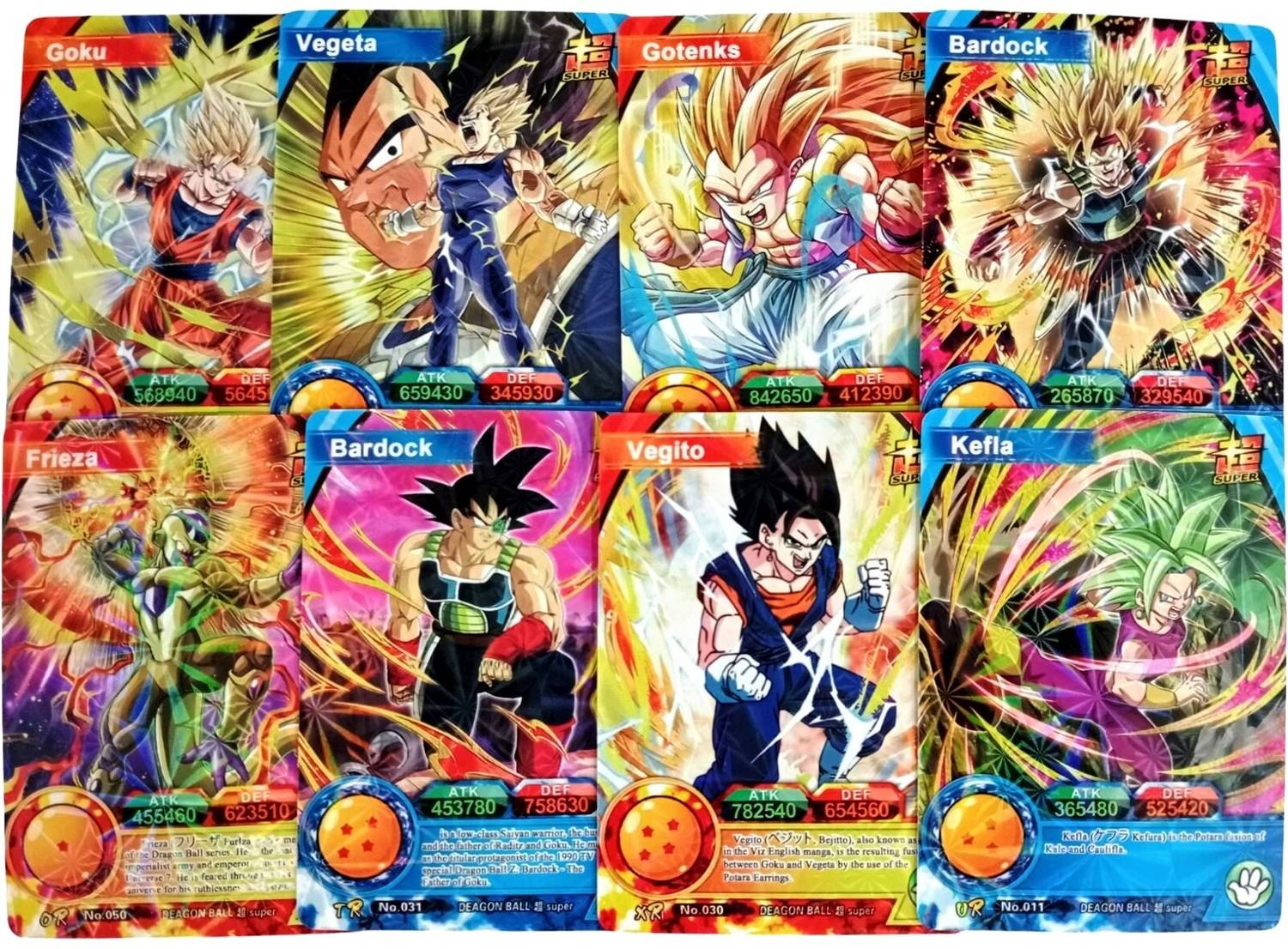Gift Collection 6 Set Of Dragon Ball Super Playing Card Game Goku