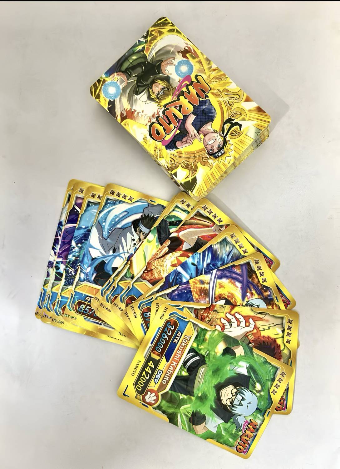 WOYR 18 Pack (144 Cards) Naruto Itachi Sasuke Booster Playing