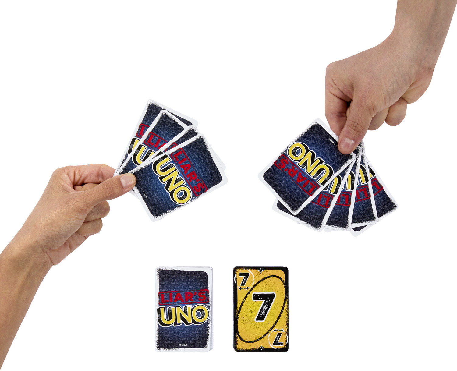 Image of mattel GAMES Liars UNO Card Game for Adults, Kids, Families, Parties & Game Nights