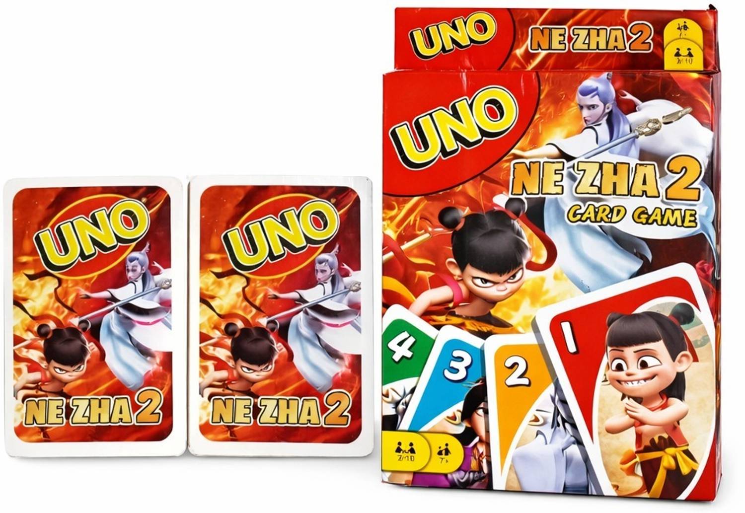 TMA ENTERPRISES Uno Nezha 2 Card Game - Uno Nezha 2 Card Game