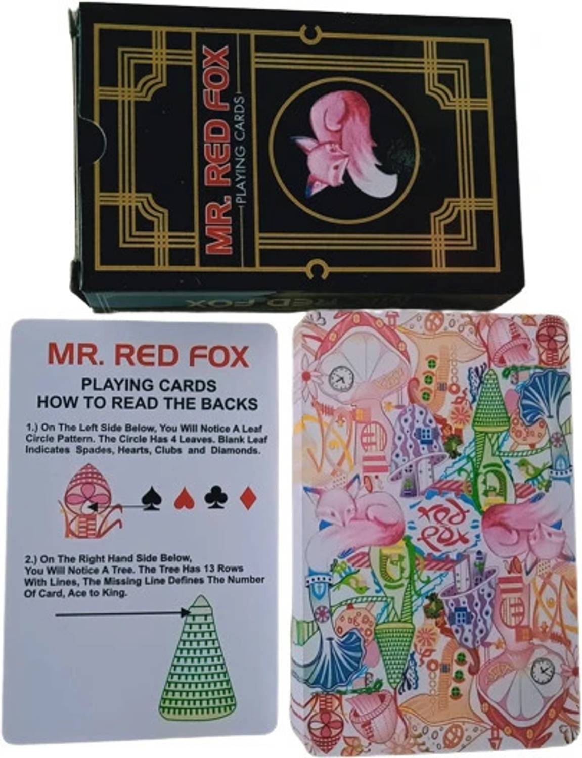 R.s.Magic Mr Red Fox Marked Deck - Image 5