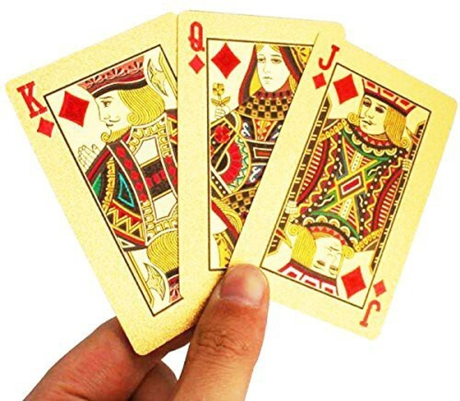 Image of Imperio 24K Gold Plated Playing Cards