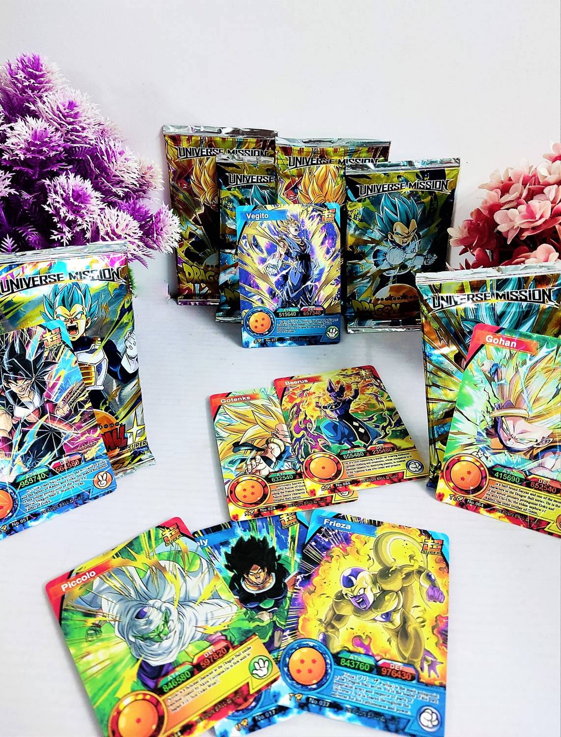 Thrifx Premium High Attributes Mega DragonBall Cards |300 Pcs Goku