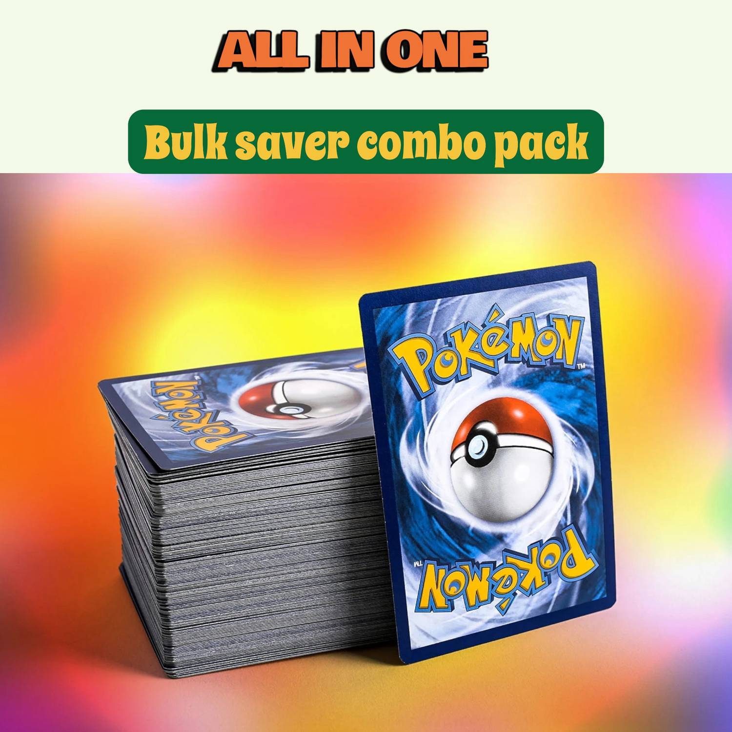 ultra rare arceus pokemon card 100 Pokemon Cards including 10 Rare / Reverse Bulk Pack main image 0