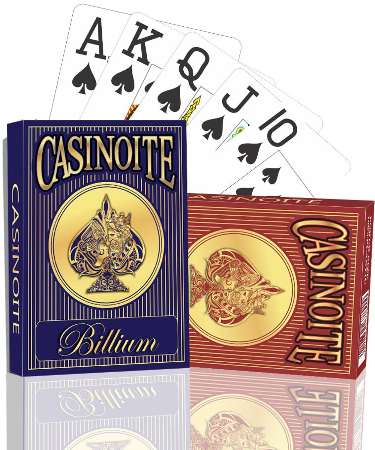 Image of Casinoite Billium Clay 300 Poker Chips Set without Denomination Silver