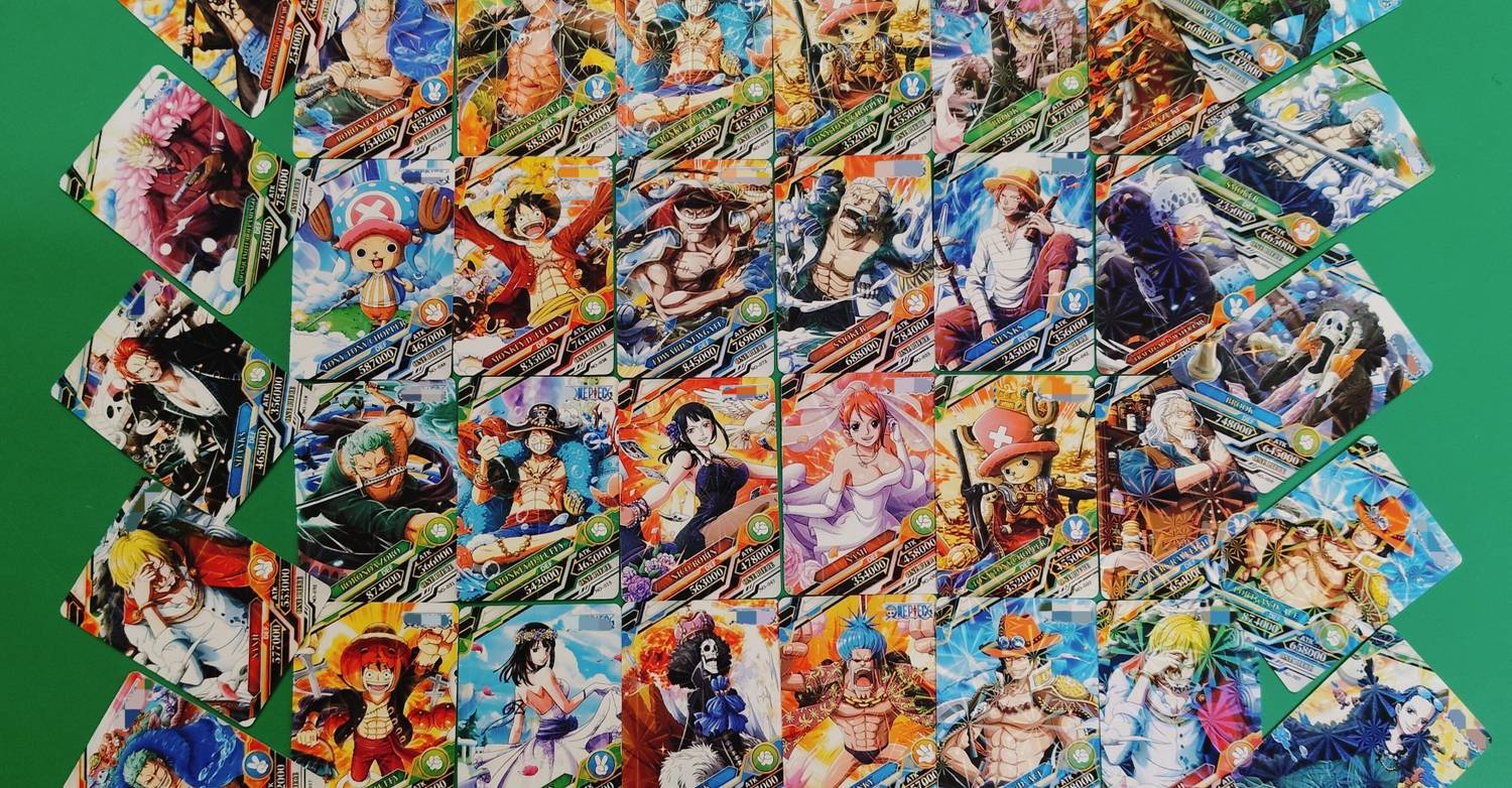 Thrifx PREMIUM LUFFY ONEPIECE CARDS 300PCS Zoro Boa Hancock& 20