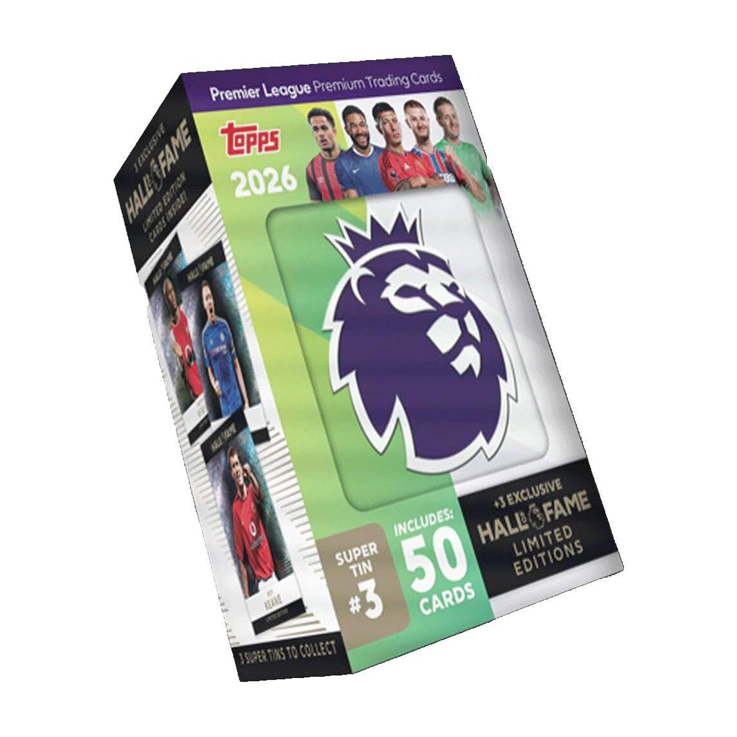 Image of Topps Premier League 2026 Collectible Card Game Super Tin 3