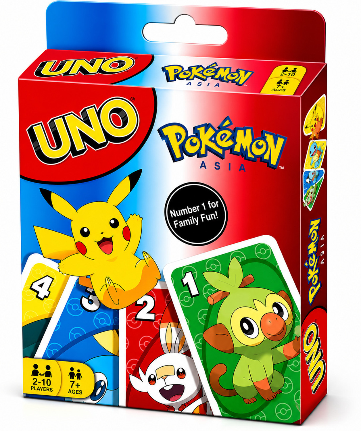 Image of YTO UNO Pokemon Card Game