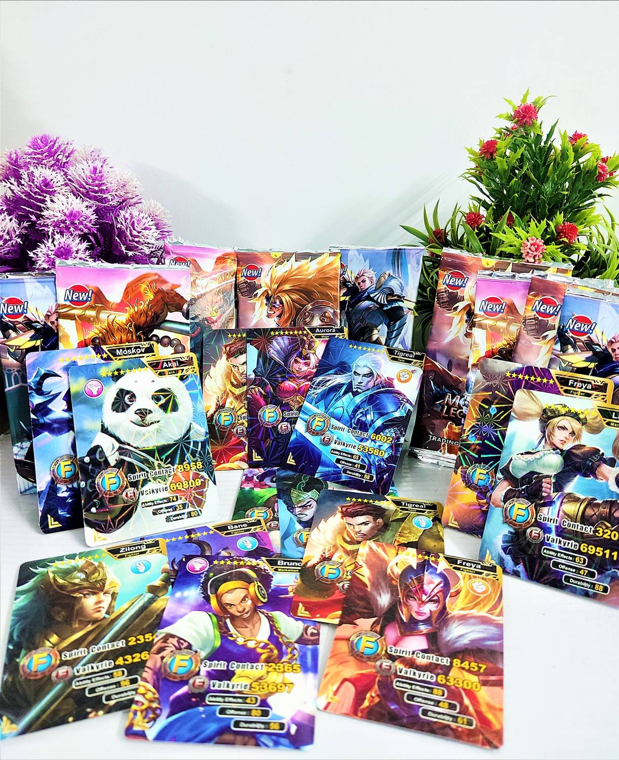 Thrifx Premium All New Mobile Legends Cards Classic 50 Pcs Playing