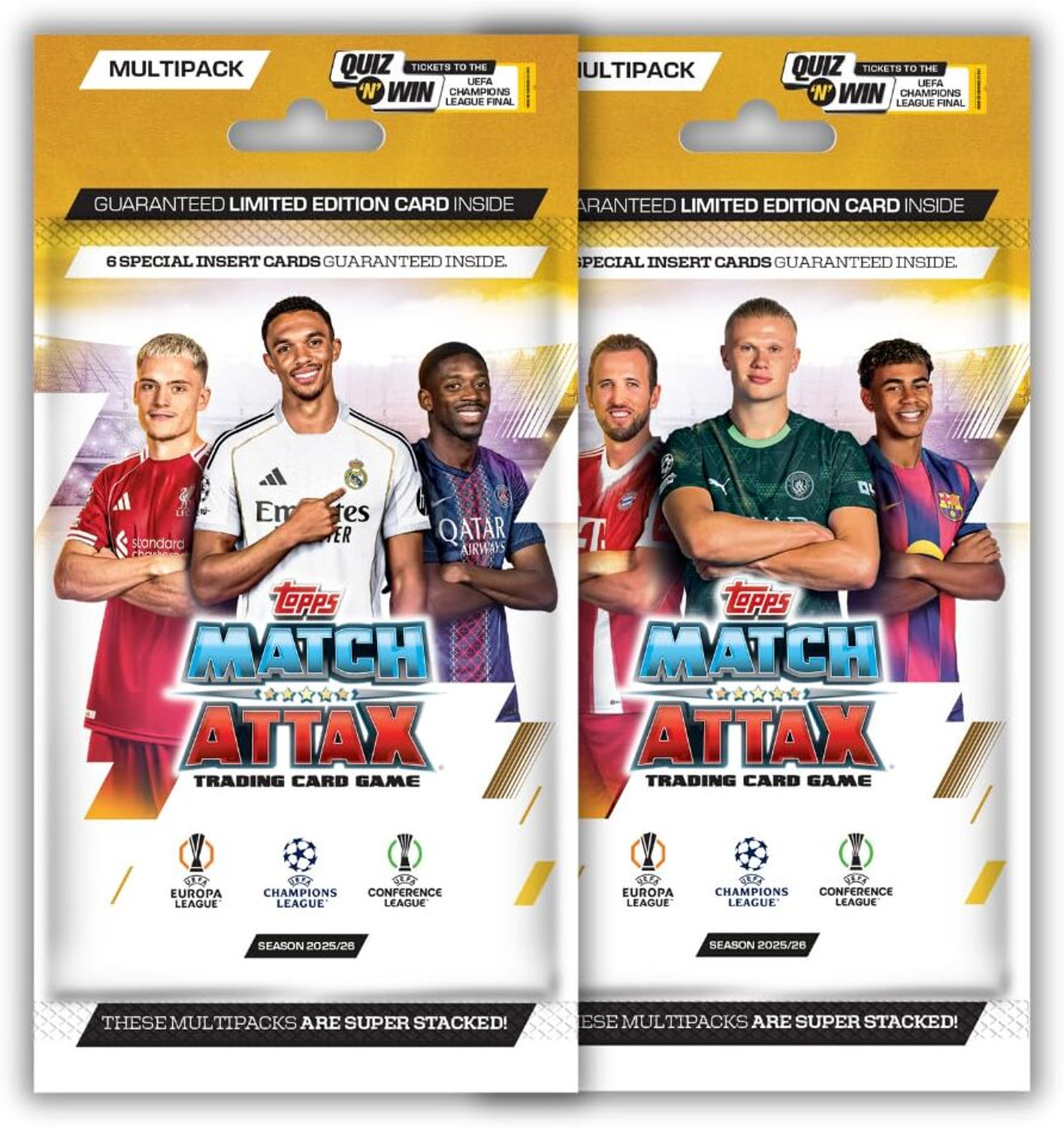 Image of Topps UEFA Champions League Match Attax 2025-26 (Multipack of 2)