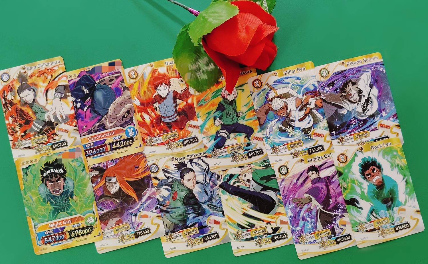 Thrifx Premium NARUTO CARD300pcs Itachi Booster Sasuke& 20 CARDS