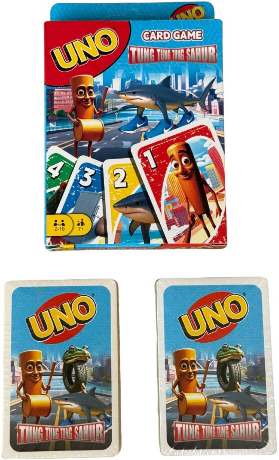 Zuigo TUNG TUNG SAHUR Cards Game Play with Family and Friends
