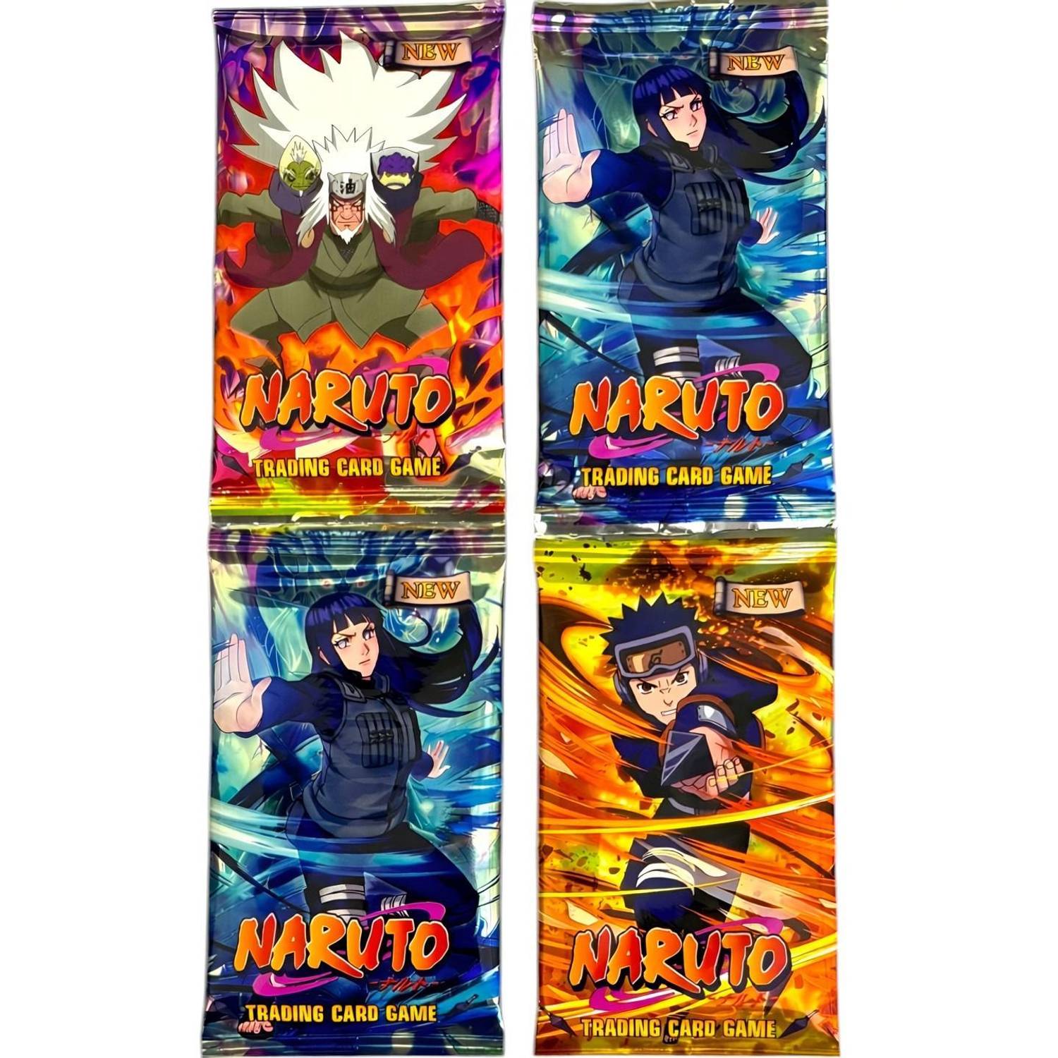WOYR Premium 4 PC Naruto Itachi Sasuke Booster Playing Cards