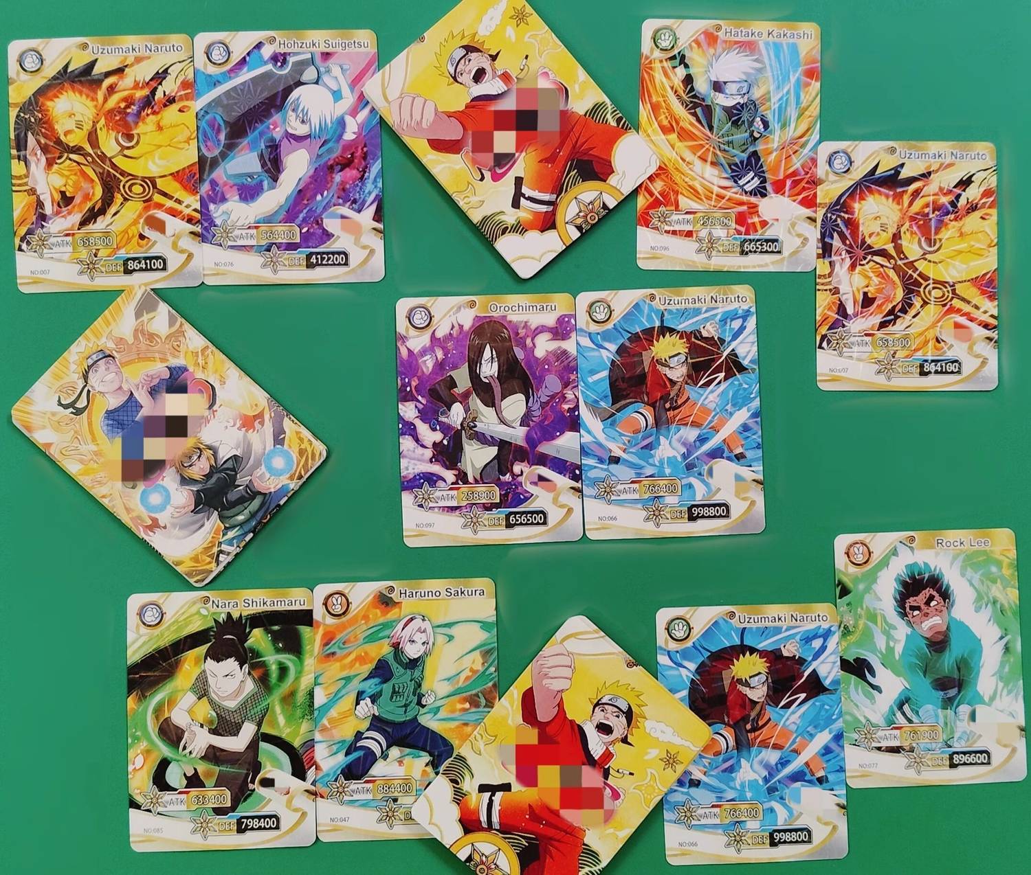 Thrifx Premium NARUTO CARD200pcs Itachi Booster Sasuke&10CARDS