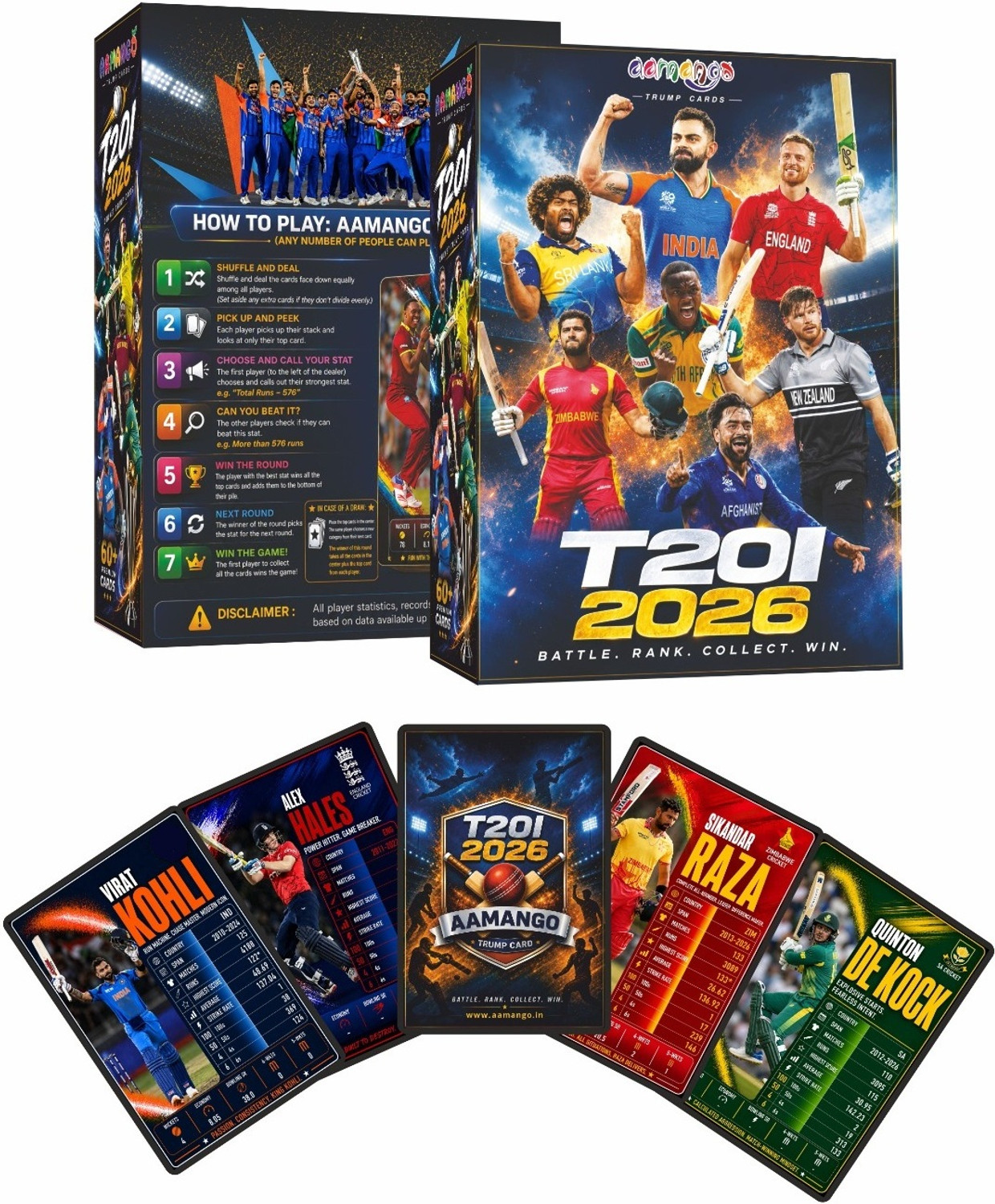 Image of Aamango T20 Cricket collection (T20 + IPL + IPL Legends)