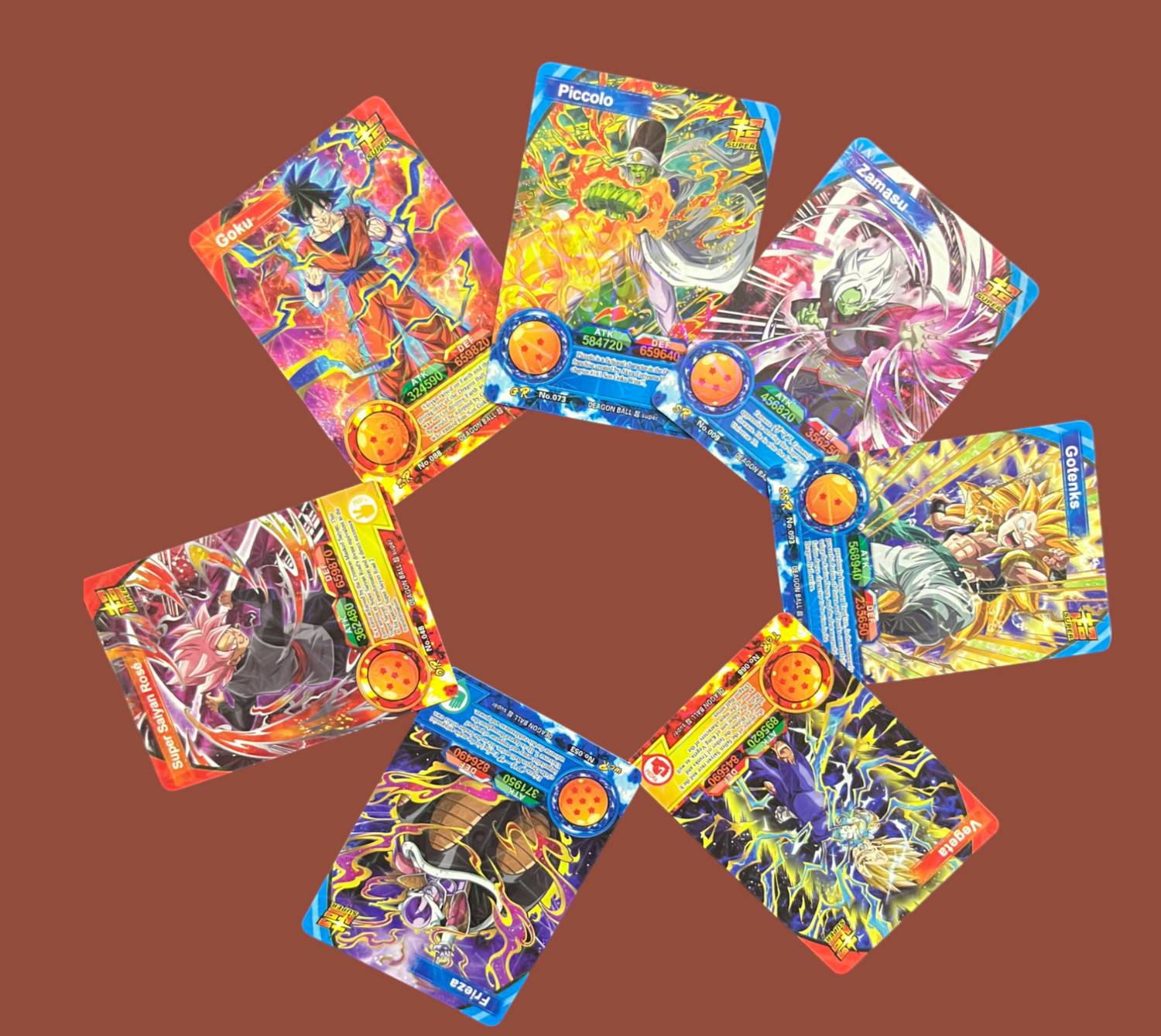 WOYR 48 PC Dragon Ball Super Playing Card Game|Goku Cards|DBZ