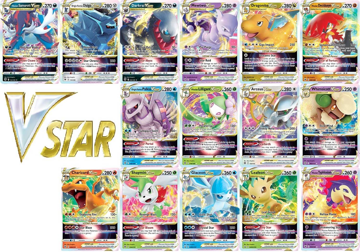 VSTAR VMAX SAR 6枚セット Pokémon TCG: Zeraora VMAX & VSTAR Battle Box (3 Foil Promo Cards
