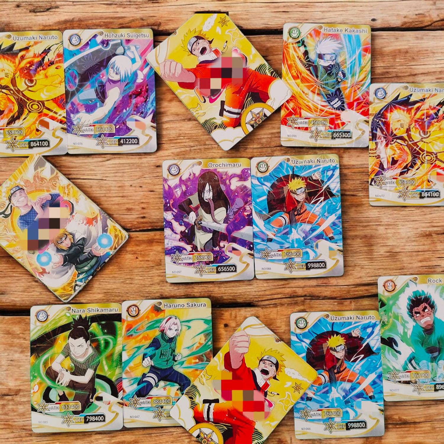 【フルコンプ】豪華13枚セット NARUTO 極秘任務 全6種 ＋究極モード解放 Thrifx Premium Naruto Trading Cards 30 Pack | Rare, Holographic