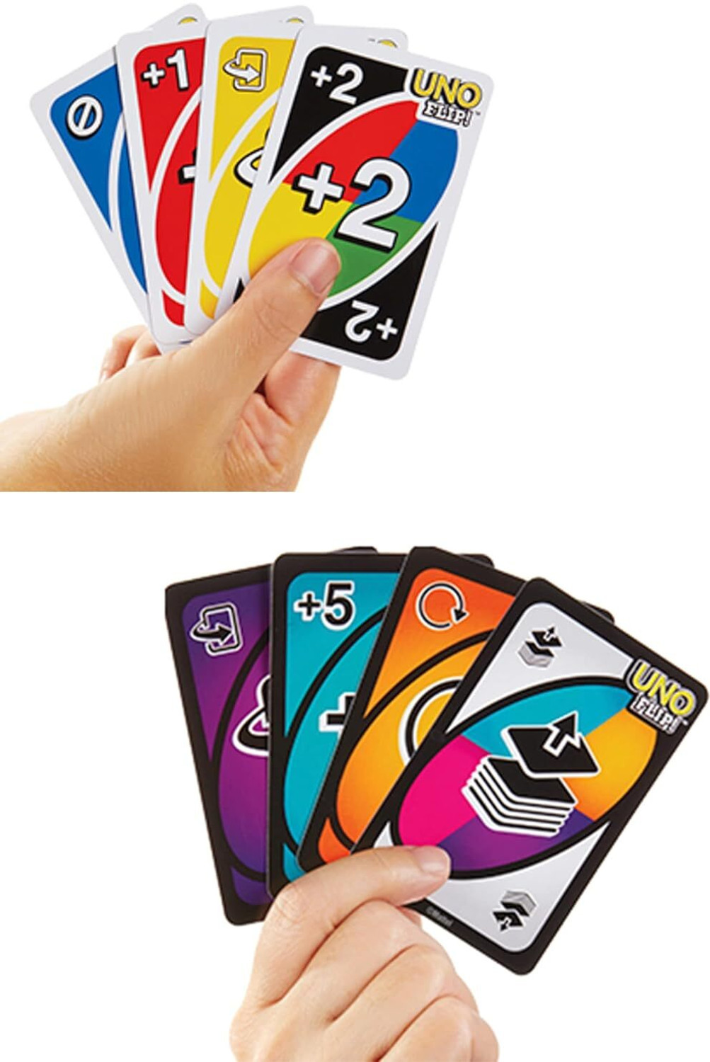 Image of Zuigo UNO FLIP +UNO No Mercy Cards Game COMBO PK For- Family Kids & Adults-