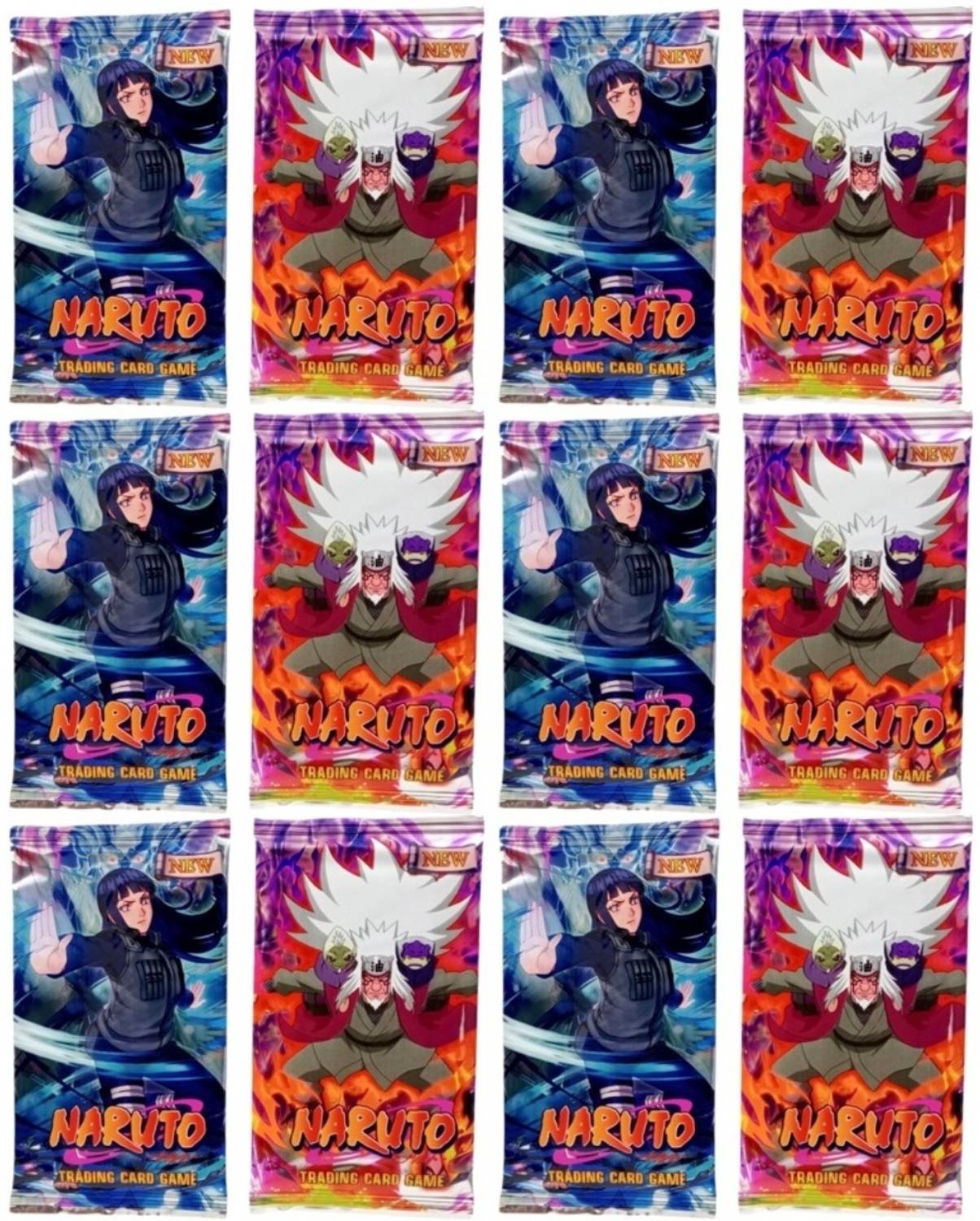 Gift Collection 96 PCS Naruto Itachi Sasuke Booster Playing Cards