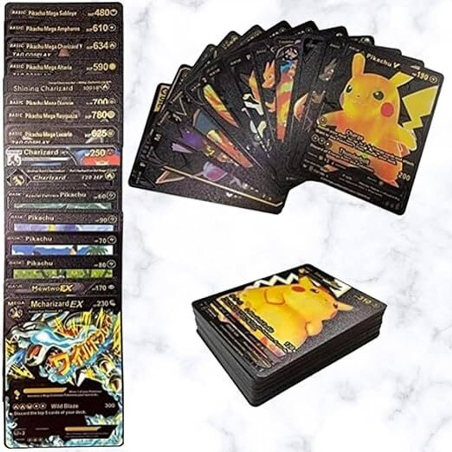 black foil pokemon cards kartkaro POKEMON Black Foil-55 Premium Card Edition