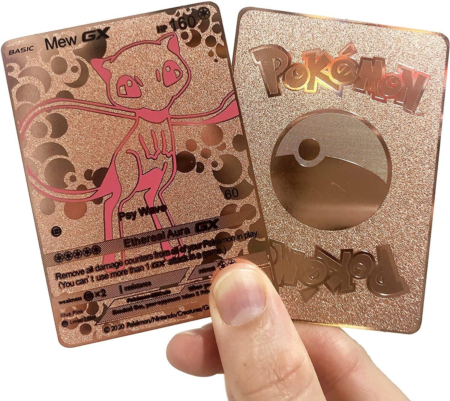 rose gold pokemon cards Pokemon Card Feelinara / Sylveon V Gold Plastic Card Custom Made Trading  Card Gift Present German Limited