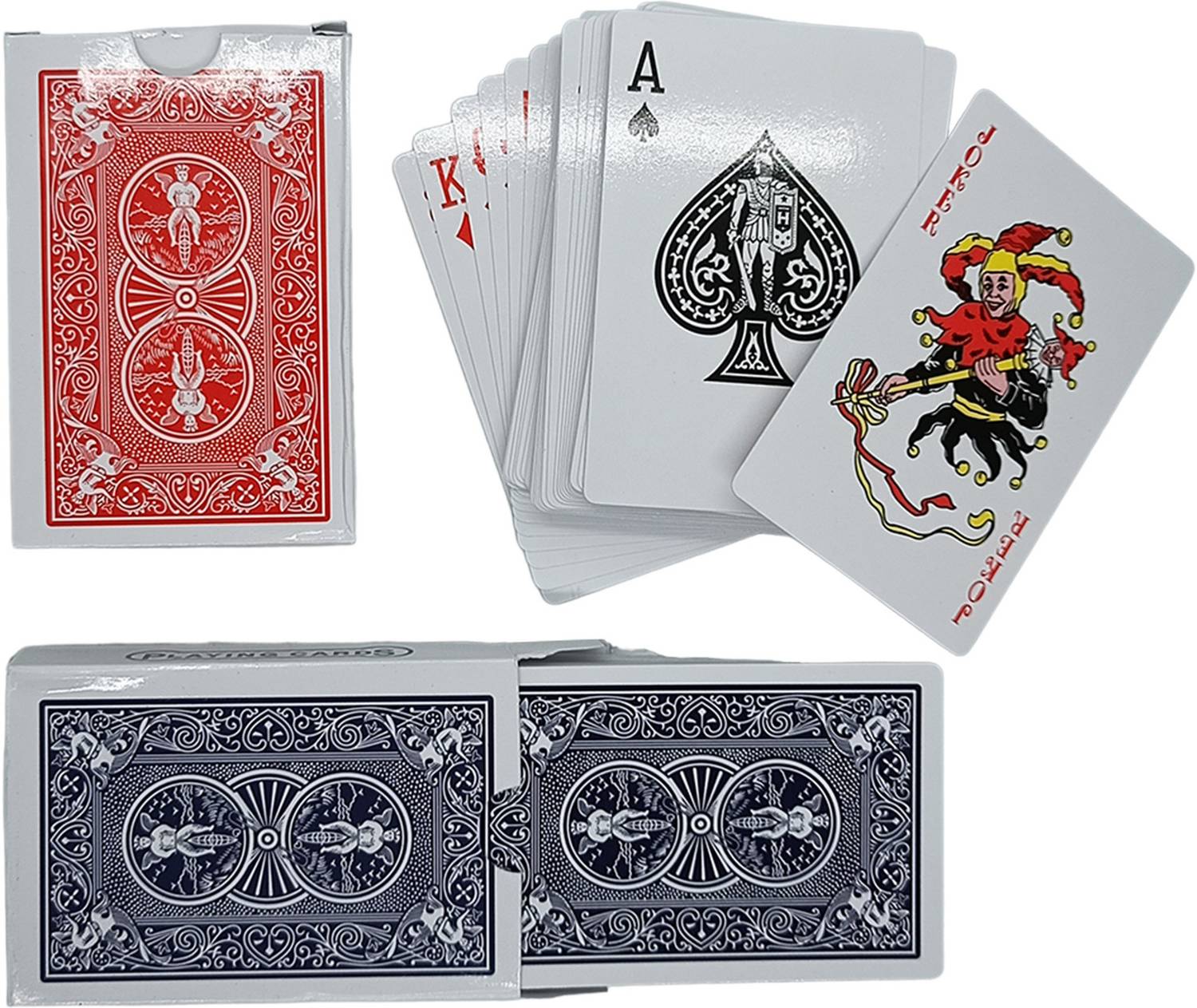 wizerdy Magic Marked Deck Bicycle Design pack of 2 - Image 1