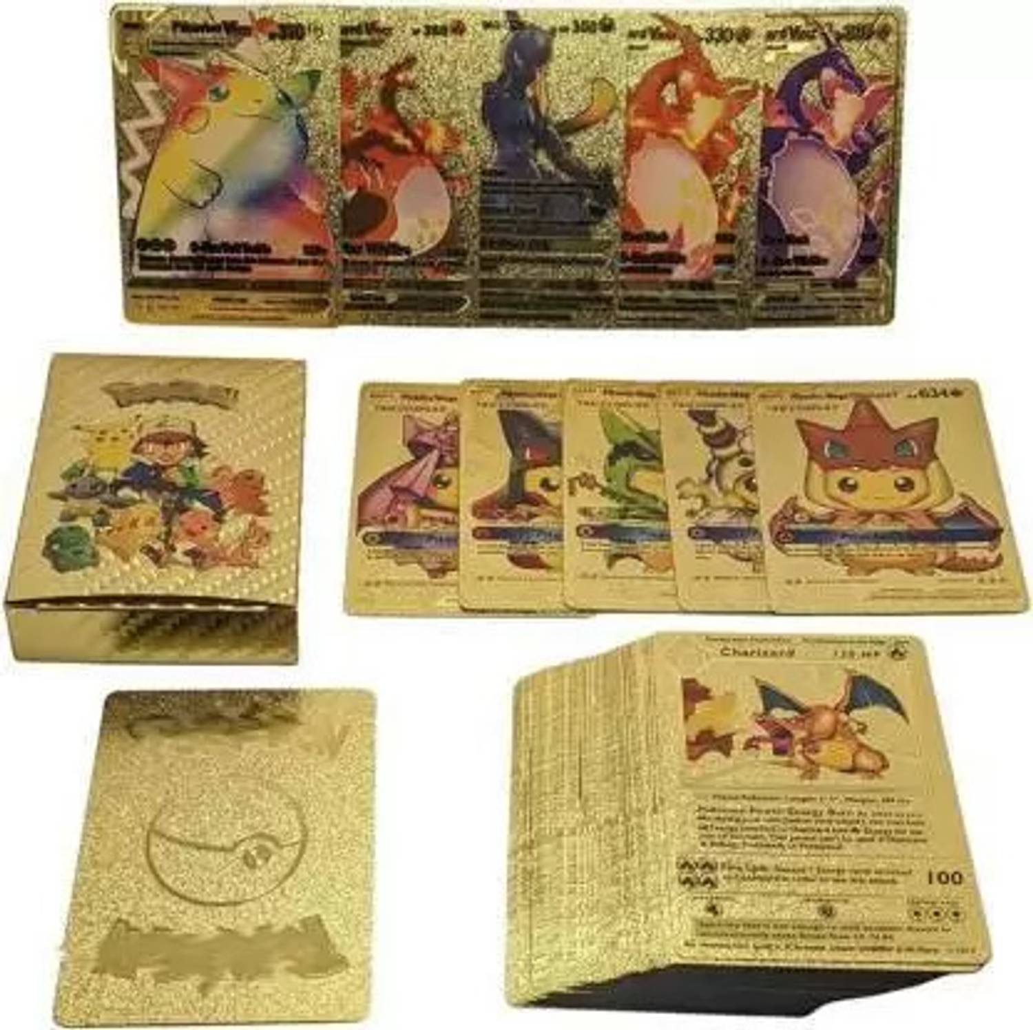Kainu World Golden Pokemon Cards: Capture the Radiance of Pokmon - Golden Pokemon Cards: Capture the Radiance of Pokmon . Buy Pokemon toys in India. shop for Kainu World products in India. | Kainu World Golden Pokemon Cards: Capture the Radiance of Pokmon - Golden Pokemon Cards: Capture the Radiance of Pokmon . Buy Pokemon toys in India. shop for Kainu World products in India. |