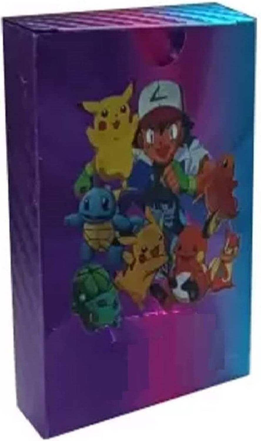 AKTOON TOYS Pokemon Waterproof 55pcs TCG Rainbow Card Box V Series Vmax Gx Ex New Addition