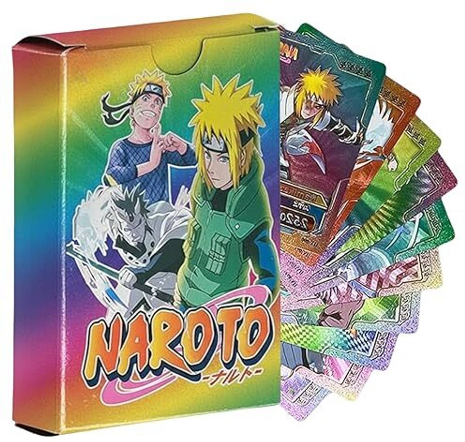 kartkaro NARUTO SSET OF 40 (10 PC EACH OF GOLD , SILVER , BLACK