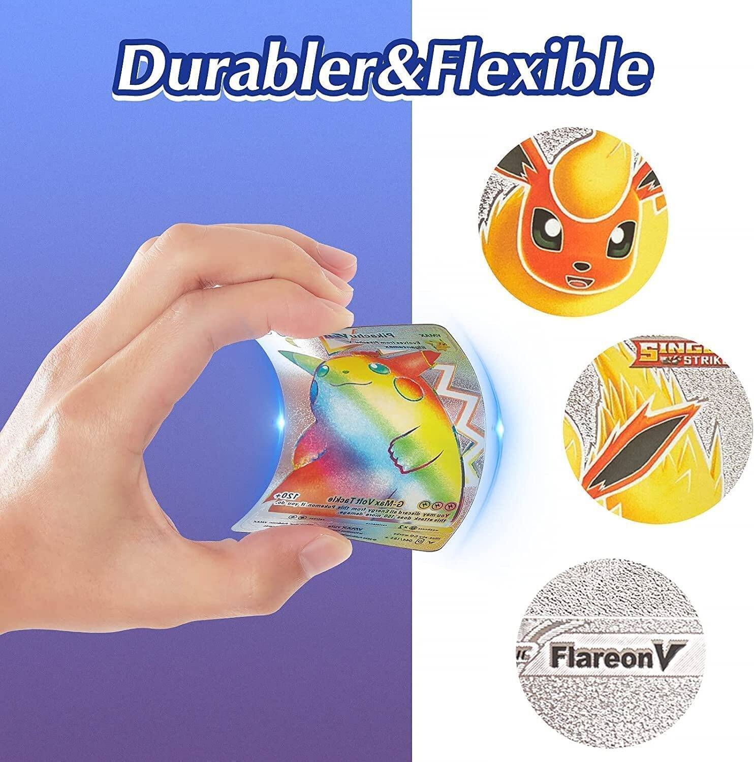 Dash I/O Rainbow Foilプロモ　英語版　未開封 FUNABLO Pook-emon 55 PCS Rainbow Foil Card Assorted Cards TCG Deck