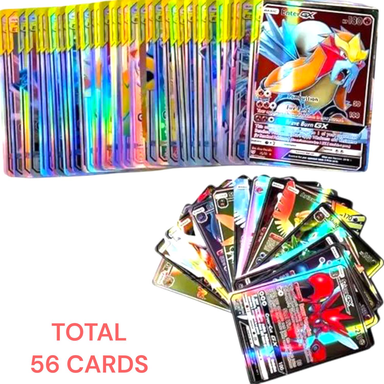 taka saki REAL& RARE 56 POKEMON CARDS HIGH HP LIMITED ADDITION