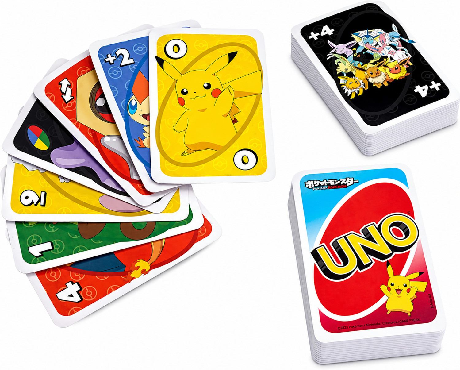 Image of YTO UNO Pokemon Card Game