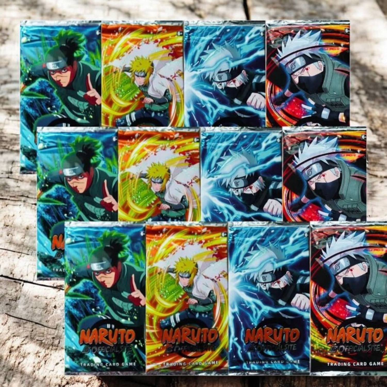 Thrifx Premium Naruto Trading Cards 48 Pack | Rare, Holographic