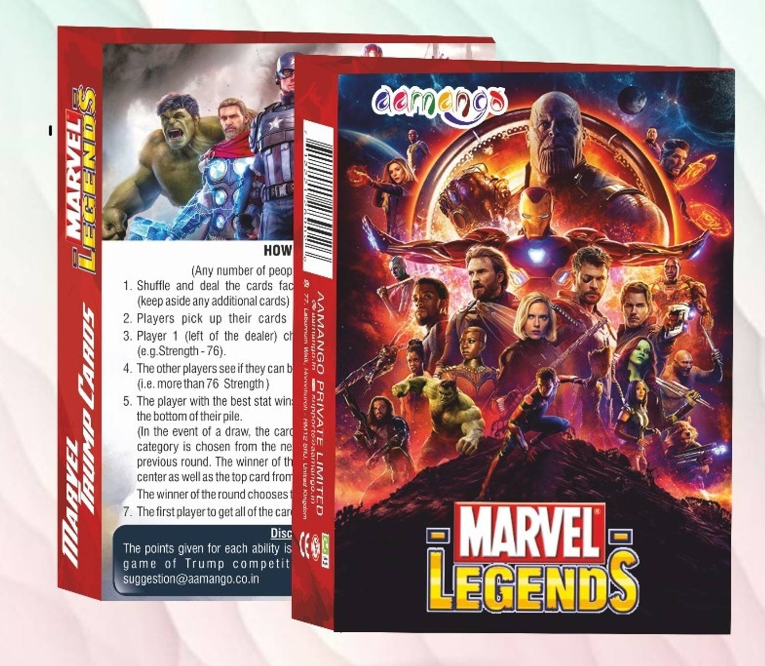 Aamango Marvel Trump Cards - Flim & Series Edition
