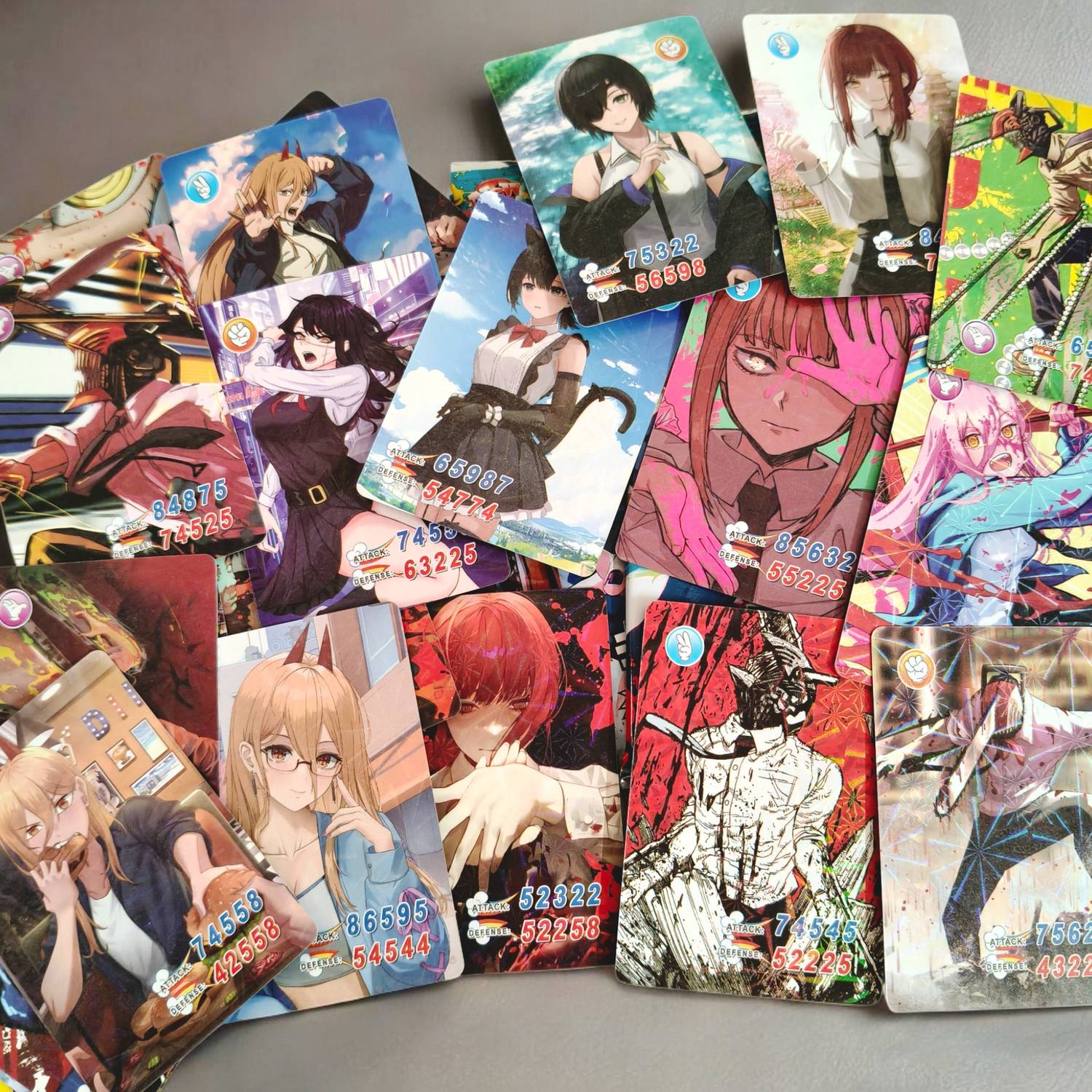 EpicTurners Premium Chainsaw Man Trading Cards Booster Set of 80