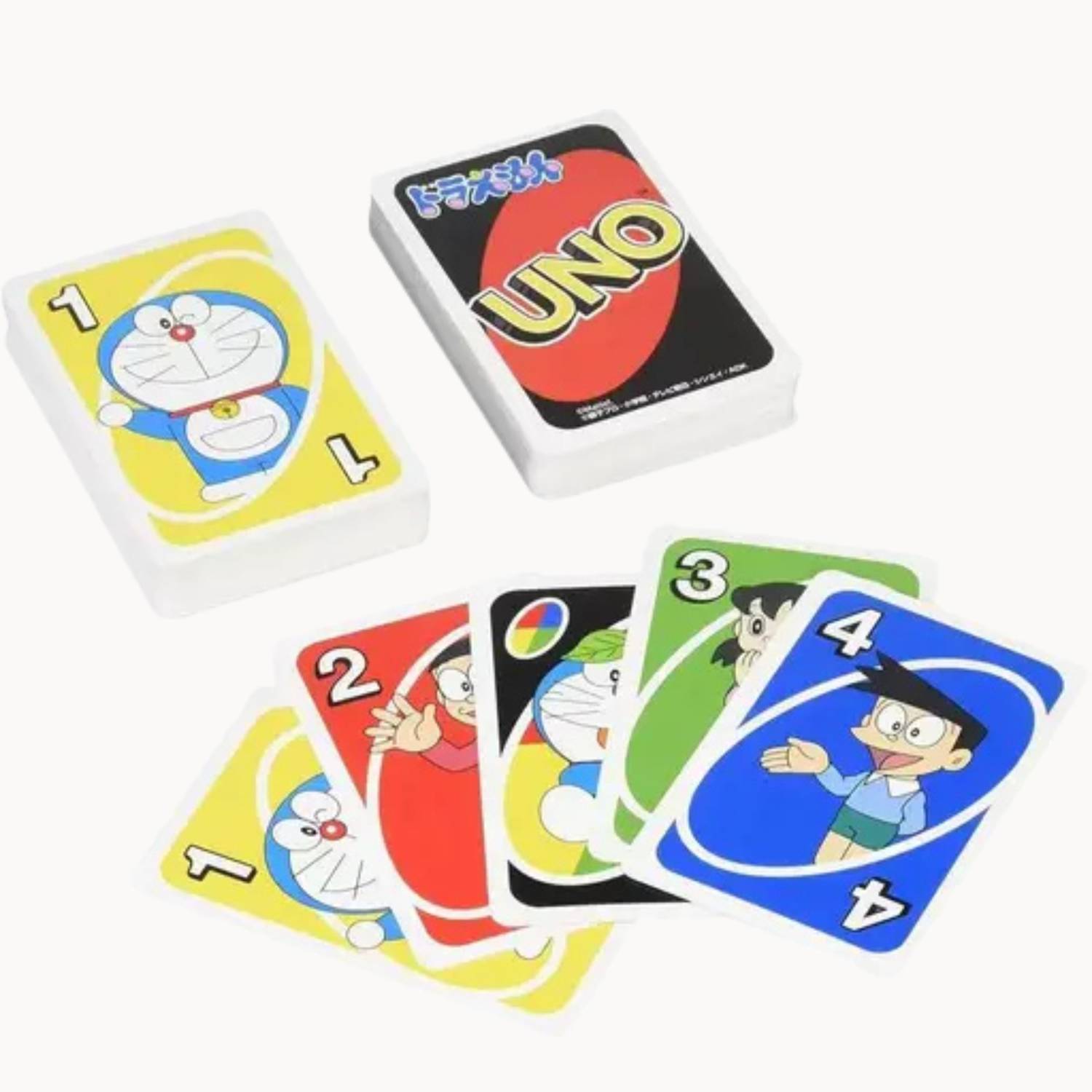 WOYR UNO Doraemon,UNO Dragon Ball Z Playing Cards|Uno Card game