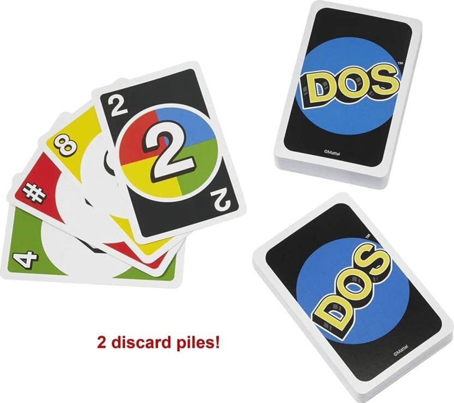 TMA Uno Flex, Teams, All Wild & DOS Party Pack Card Game Combo - Image 5