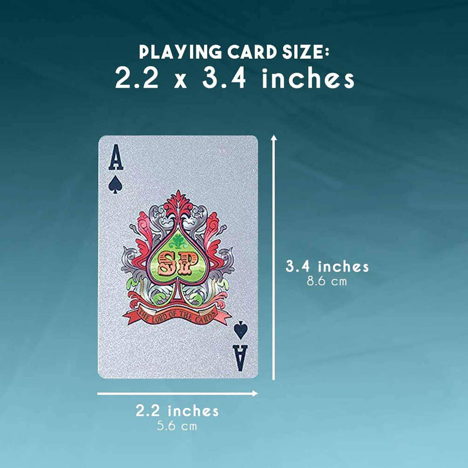 Zuigo Silver Foil Waterproof Plastic Cards - Image 3