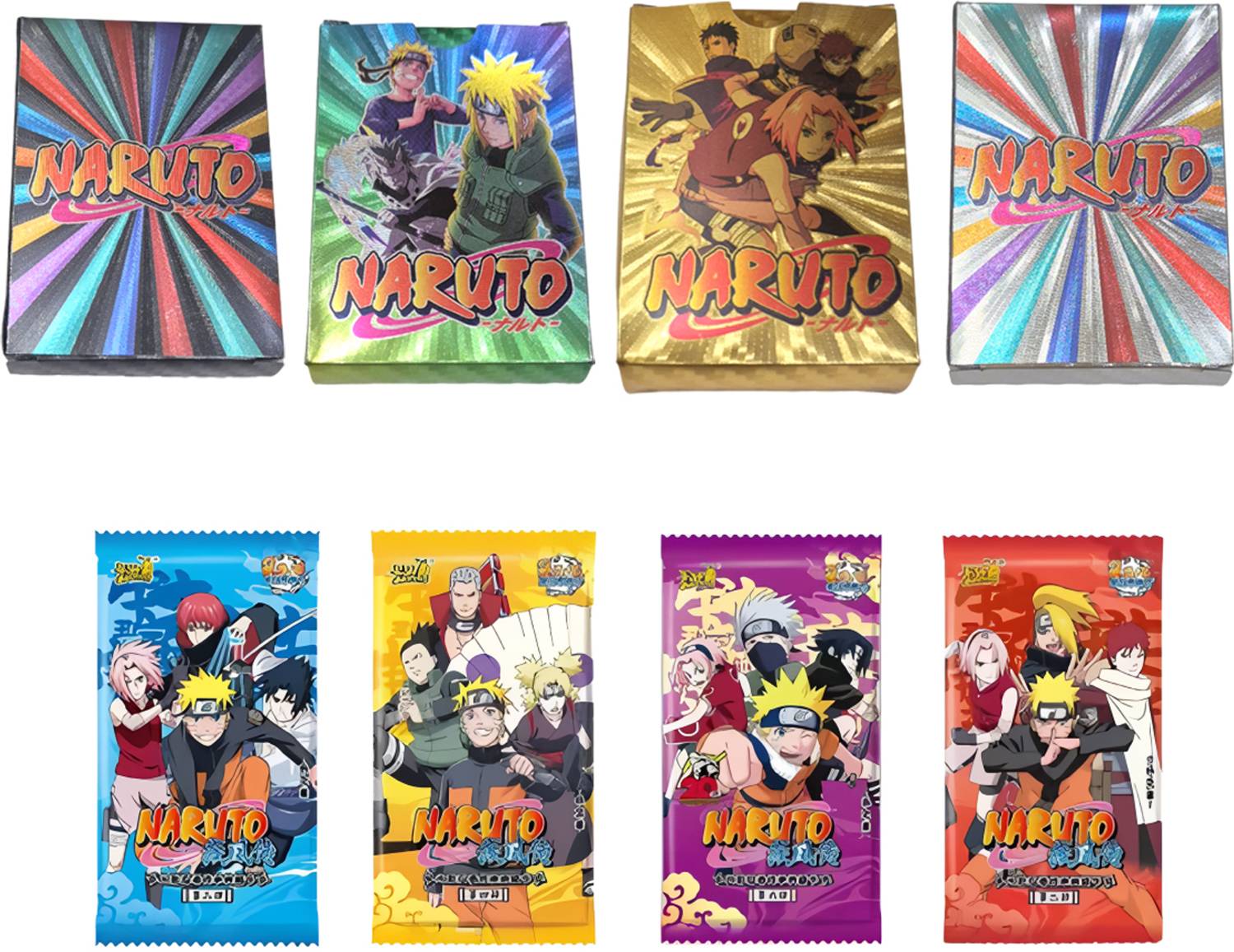 NARUTO グリコ　カード19枚セット AncientKart Latest Rare New Edition Naruto cards Mix Colors with 4