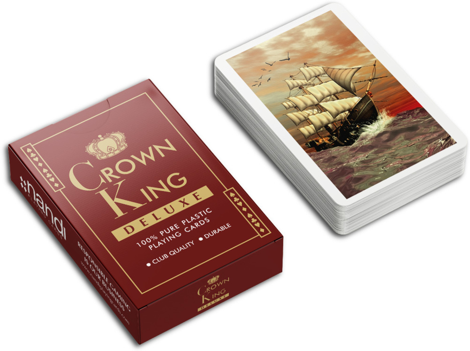 Image of Nandi Playing cards Crown King Deluxe Pirates