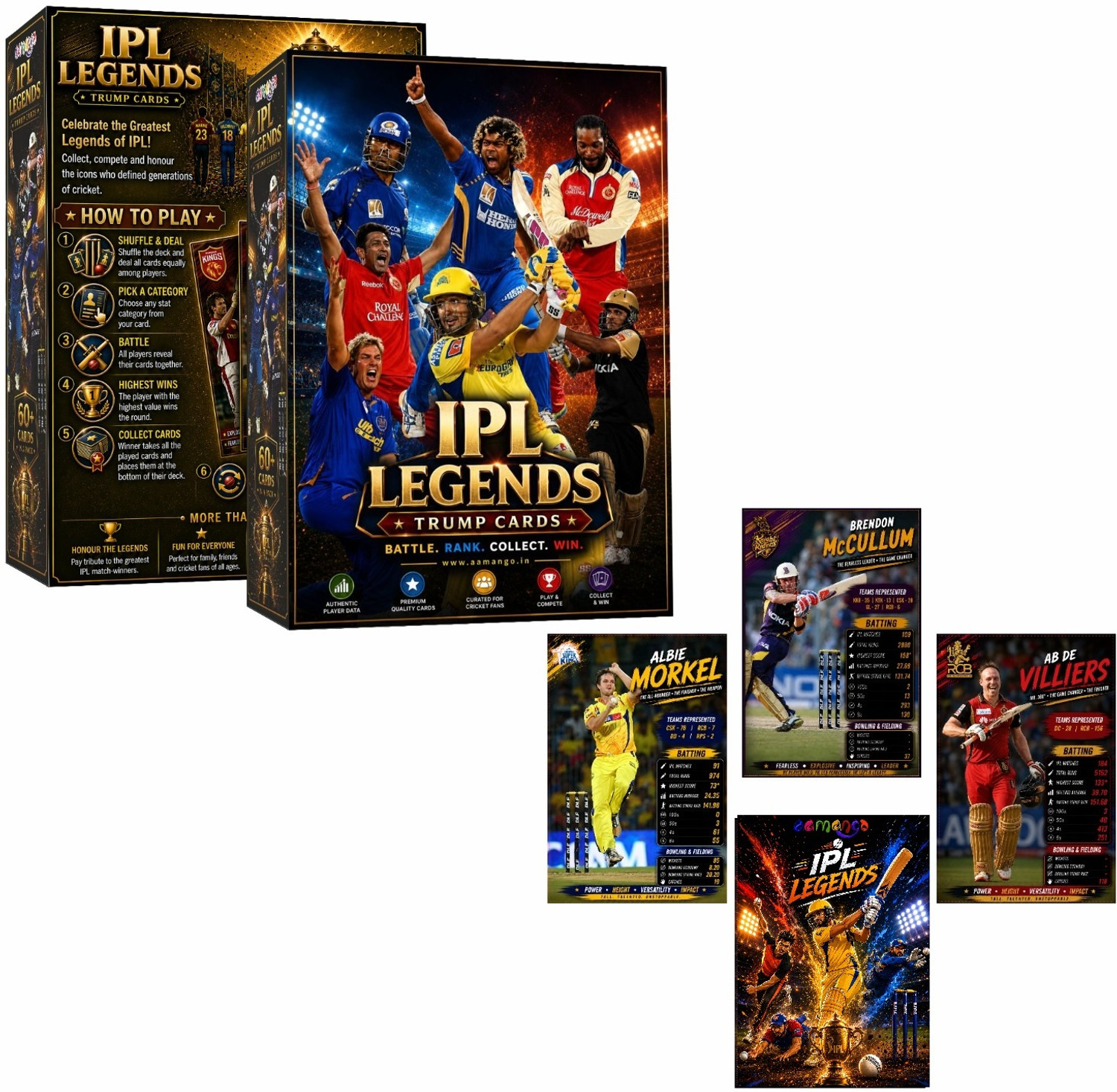 Image of Aamango T20 Cricket collection (T20 + IPL + IPL Legends)