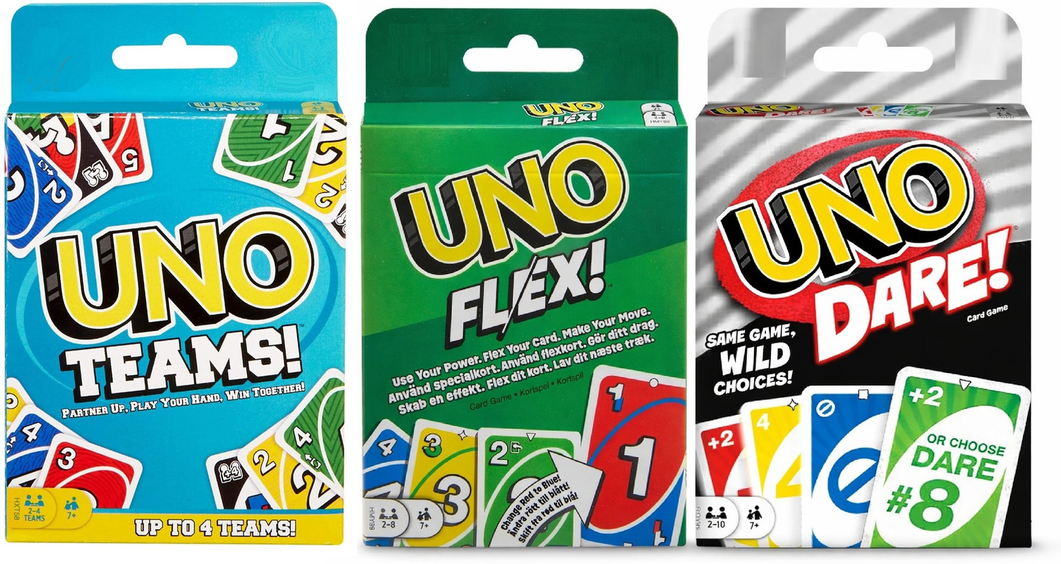 Image of TMA ENTERPRISES Uno Teams & Uno Flex & Uno Dare Combo