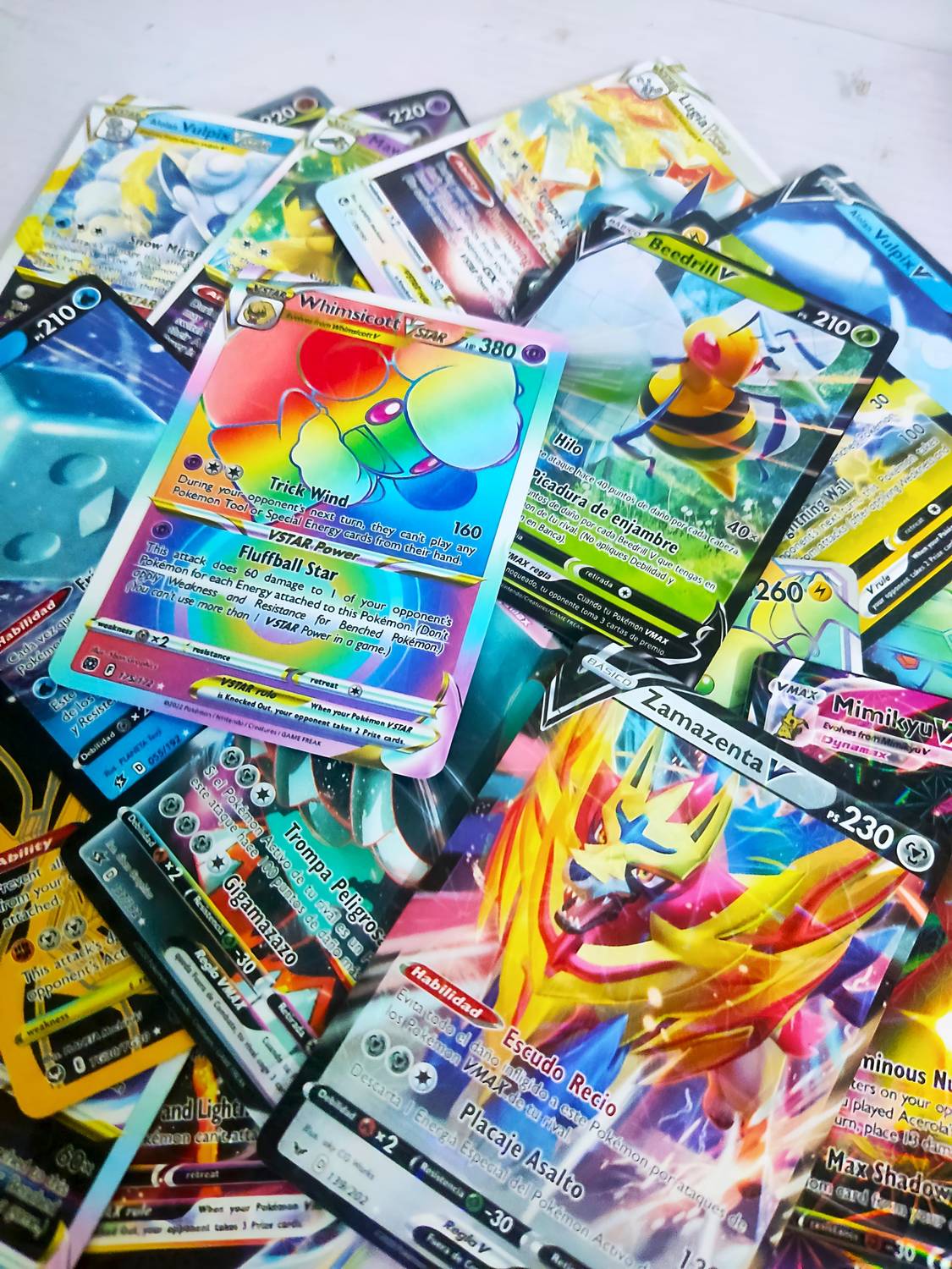 Thrifx Premium Pokemon Cards 100 Pcs Vmax Vstar Gx V Trainer Real