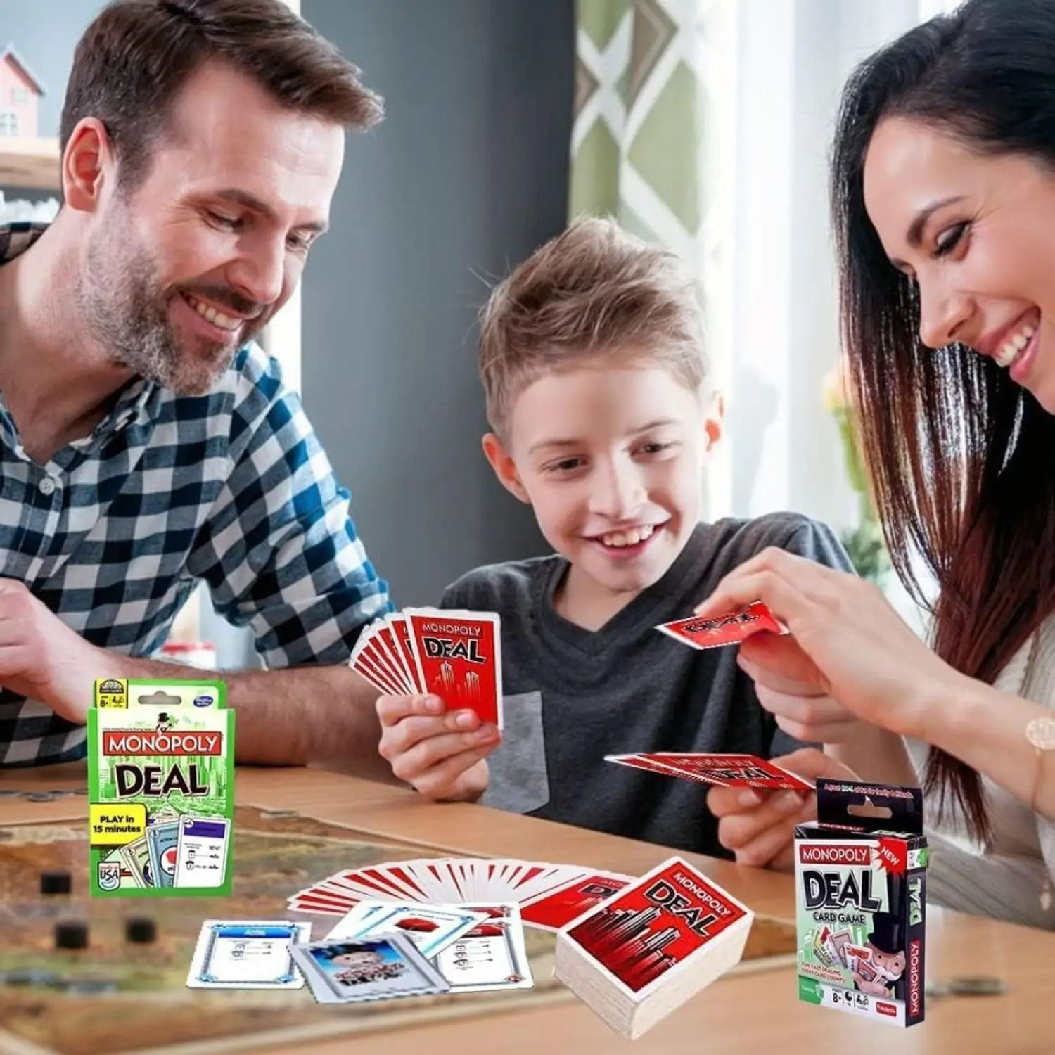 Image of Zokio Monopoly Deal Card Game Fun Family Game Quick and Entertaining Party Game .