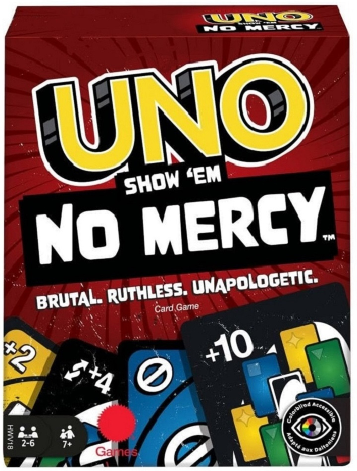 Image of Zuigo UNO FLIP +UNO No Mercy Cards Game COMBO PK For- Family Kids & Adults-