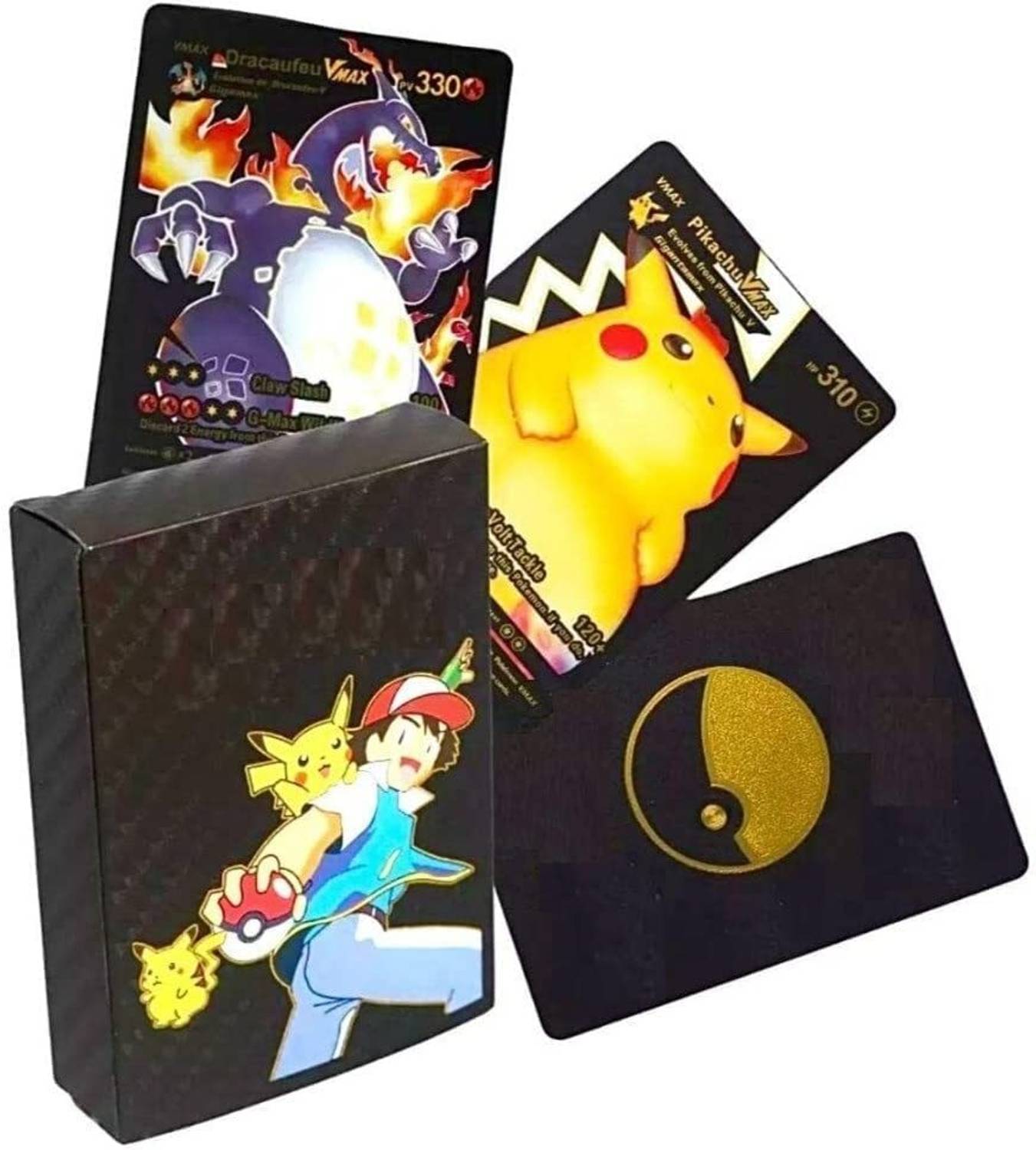 14k gold pokemon card Pokmon Gold Pack 25 Cards (8 Holo + 1 Ultra Rare)  TCG Best Value  Collectibles